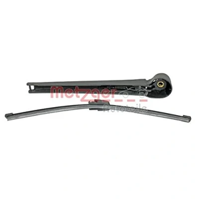 Abbildung von Wischarm, Scheibenreinigung Metzger 2190316 hinten mit Kappe, integriertem Wischblatt VOLKSWAGEN: Golf 5 Variant, 6 Variant