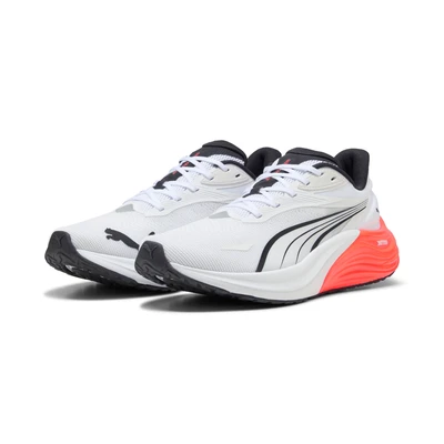 Abbildung von PUMA Herren Electrify Nitro 4 Straßen Laufschuh, White Glowing RED Black, 42 EU