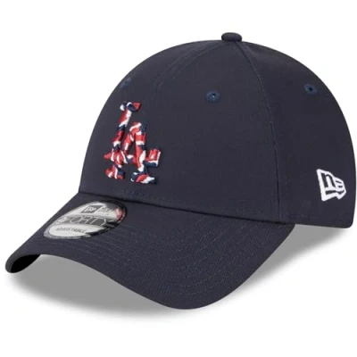 Abbildung von New Era 9FORTY Strapback Infill LOS Angeles Dodgers Cap, Größe: One Size, Navy