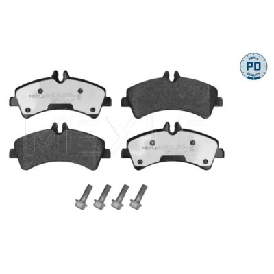 Abbildung von MEYLE 025 264 6518 Bremsbelagsatz Vorderachse mit akustischer Verschleißwarnung HYUNDAI: Santa Fé IV, KIA: Sorento GENESIS: G80 Limousine