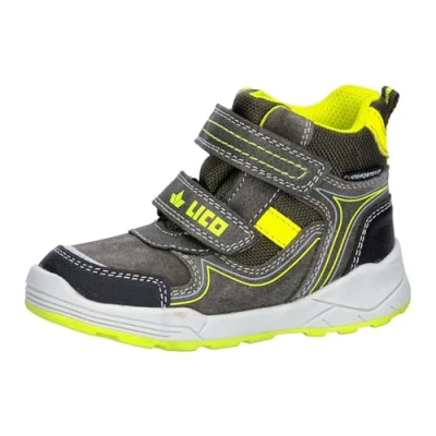 Abbildung von LICO Freizeit Tarik V Hikingschuh für Kinder, Größe: 34, Oliv lemon Veloursleder