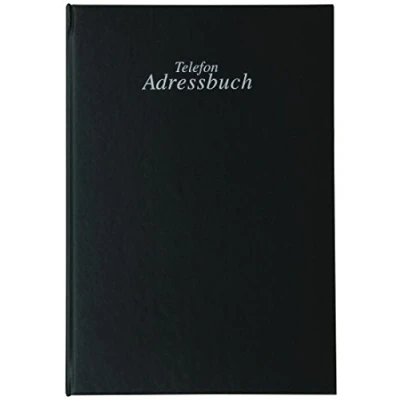 Abbildung von Stylex Schreibwaren Aktenordner Telefonbuch Adressbuch Adressringbuch ca. 15,0 x 22,0cm mit Register