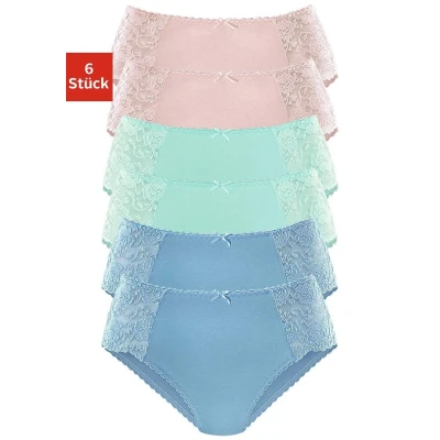 Abbildung von petite fleur Hüftslip (6er Pack) aus elastischer Baumwoll Qualität