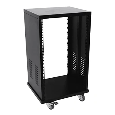 Abbildung von ROADINGER Stahl Rack SR 19, 24HE Pulverbeschichtetes Stahlrack, ideal für Festinstallationen