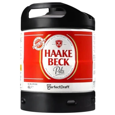 Abbildung von Haake Beck Pils, Perfect Draft (1 x 6l) MEHRWEG Fassbier
