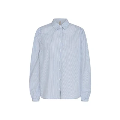 Abbildung von SOYACONCEPT Womens SC Bea 1 Classic Striped Shirt Hemd, Cashmere Blue Combi, X Large