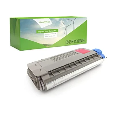 Abbildung von Green2Print Toner Magenta 11500 Seiten ersetzt Oki 45396214 passend für ES7470, ES7480