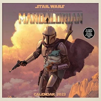 Abbildung von Disney Star Wars The Mandalorian Kalender 2032 Monatsplaner 30 cm x Offizieller Merchandise Artikel