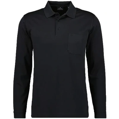 Abbildung von Ragman Poloshirt, Herren, Größe: Medium, Black
