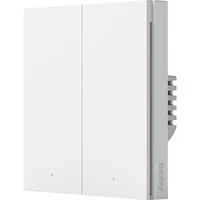 Abbildung von Smart Wall Switch H1 zwei Wippen mit Neutralleiter, Taster