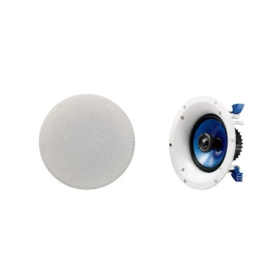 Abbildung von Yamaha NS IC600 (WH) 2 Wege koaxial Einbaulautsprecher (110 Watt, 90dB) weiß