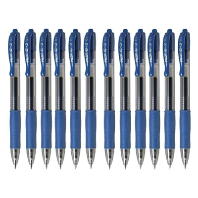 Abbildung von Pilot G207 Gelschreiber (Druckmechanik, 0,7 mm) 12 Stück blau