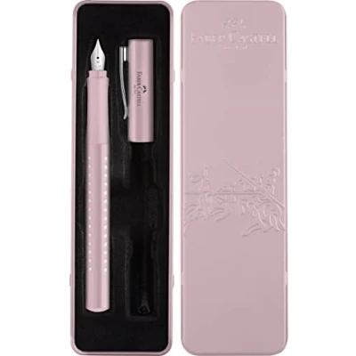Abbildung von FABER CASTELL 201515 Füller Sparkle, Federbreite M, Rose, im Geschenketui