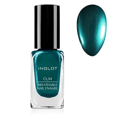 Abbildung von Inglot O2M Atmungsaktiver Nagellack, Luft und Wasserdurchlässig, Hält den Nagel Langanhaltend in Optimalem Zustand, Perfekte Maniküre für Jeden Anlass, 11 ml : 644