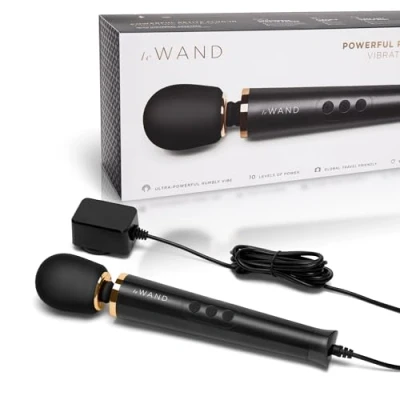 Abbildung von Massagestab „Powerful Petite Plug in Vibrating Massager“ mit 6 Vibrationsmodi 10 Intensitäten