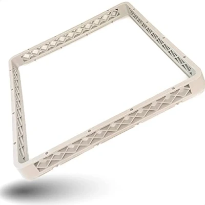 Abbildung von Gastronette Spülkorb Korb universell Aufsatz Erhöhung Element für Spülkörbe Gastronomie Spülmaschine Spülmaschinenkorb Korbaufsatz aus Kunststoff 50x50 cm grobmaschig stapelbar Tablettkorb