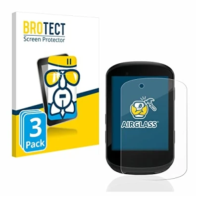 Abbildung von BROTECT Schutzglas für Garmin Edge 530 (3 Stück) Schutzfolie Panzer Folie Glas [Extrem Kratzfest 9H, Anti Fingerprint, Ultra Transparent]