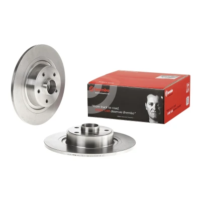 Abbildung von BREMBO 08.A239.37 Bremsscheibe 300 11 5 voll mit Schrauben, Radlagersatz, ABS Sensorring RENAULT: ESPACE 4, Vel Satis