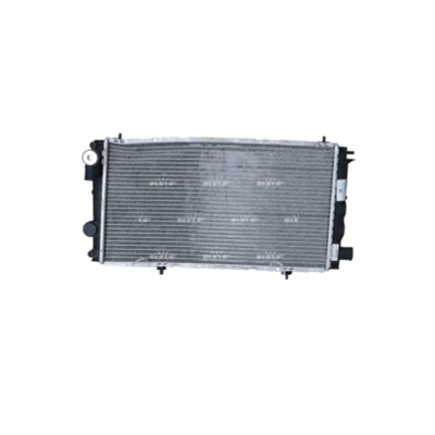 Abbildung von NRF 58957 Kühler, Motorkühlung Aluminium 530 286 32 mit Anbauteilen Kühlrippen gelötet CITROËN: C15 Kastenwagen