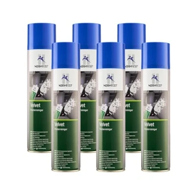 Abbildung von Normfest Velvet Polsterreiniger Polster Reinigungsschaum für alle Polsterstoffe 6X 400ml