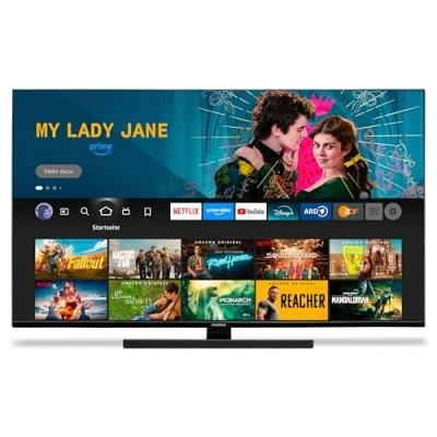 Abbildung von MEDION X14332 (MD 31410) 108 cm (43 Zoll) QLED Fernseher (Fire TV, 4K Smart Dolby Vision HDR, Atmos, Netflix, Prime Video)