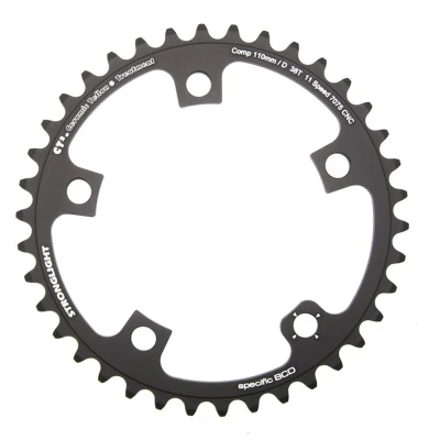 Abbildung von Stronglight Kettenblatt CT2 schw Campa SR EPS 110MM 42Z