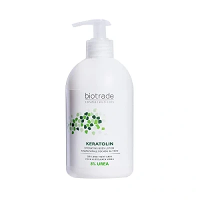 Abbildung von Keratolin Body Lotion 8% Urea 400 ml Hydratierende Für Trockene Und Straffe Haut von Biotrade