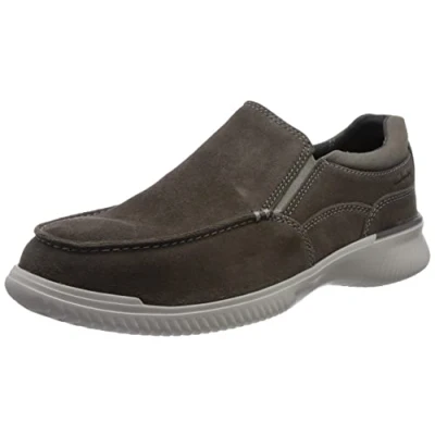 Abbildung von Clarks Herren Donaway Free Slipper, Stone, 42 EU Weit