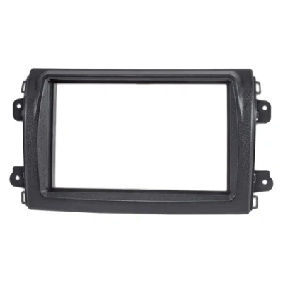 Abbildung von tomzz Audio 2414 101 Doppel DIN Radioblende kompatibel mit FIAT Ducato Serie 8 ab 2021 schwarz für Fzg. Radiovorbereitung