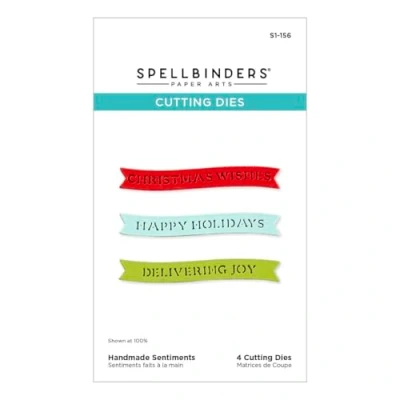 Abbildung von Spellbinders Handmade Sentiments Etched Dies (S1 156)