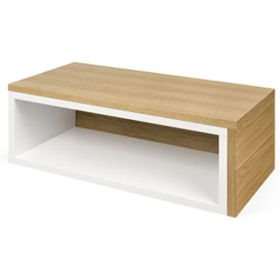 Abbildung von TemaHome, Jazz Couchtisch, 90x45x33 cm eiche / weiß