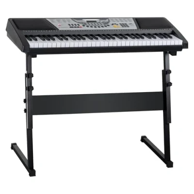 Abbildung von McGrey BK 6100 Keyboard Sparset mit 61 Tasten 100 Klangfarben Rhythmen Lernfunktion Z Ständer Schraubsicherung
