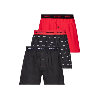Abbildung von HUGO 3 PACK Panties, Herren, Größe: Large, Open miscellaneous