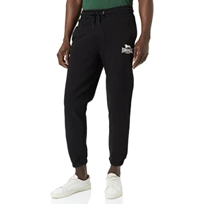 Abbildung von Lonsdale Jogginghose, Herren, Größe: 3XL, Black/white