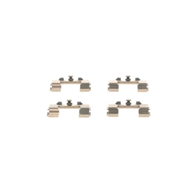 Abbildung von BOSCH 1 987 474 349 Zubehörsatz, Scheibenbremsbelag NISSAN: Navara Pickup, Pick Up, NP300 SUBARU: SVX