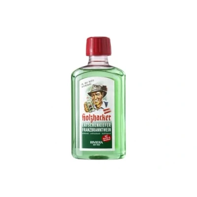 Abbildung von Holzhacker LATSCHENKIEFER FRANZBRANNTWEIN mit Arnika und Menthol 250 ml RIVIERA Österreichisches Qualitätsprodukt