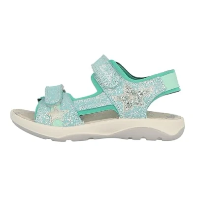 Abbildung von Lurchi FIA 2 Riemensandalette für Kinder, Größe: 27, Turkis Schuhe