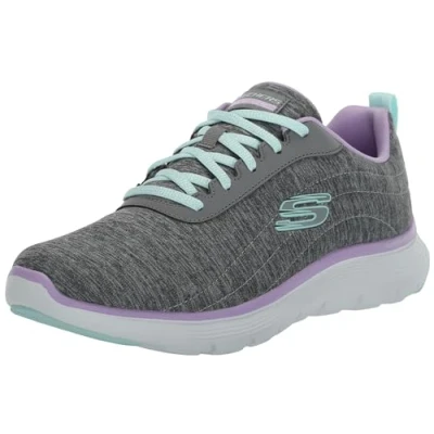 Abbildung von Skechers Damen Flex Appeal 5.0 Sneaker, GYMT = Grey Multi, 39 EU