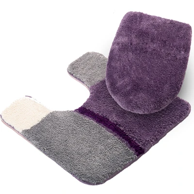 Abbildung von my home Badematte &quot;Belio&quot;, Höhe 20 mm, rutschhemmend beschichtet, fußbodenheizungsgeeignet schnell trocknend strapazierfähig, Badematte, Badteppich, Badematten auch als 2 tlg. Set erhältlich, bunt
