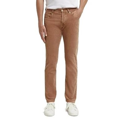 Abbildung von Scotch &amp; Soda Herren Regular Slim Ralston Corduroy Jeans in Organic Cotton Hose, Camel, 38 34