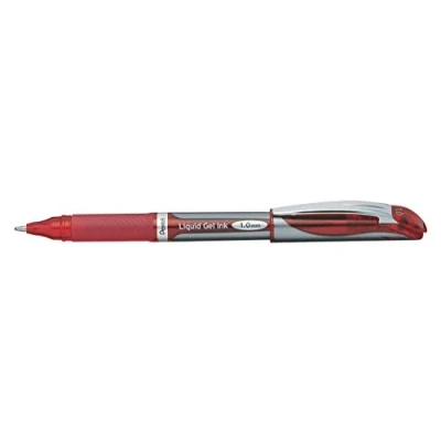 Abbildung von 12 x Pentel Tintenroller Energel Liquid 0.5mm rot
