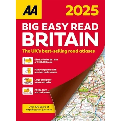 Abbildung von Aa Big Easy Read Atlas Britain 2025 (Aa Road Atlas)