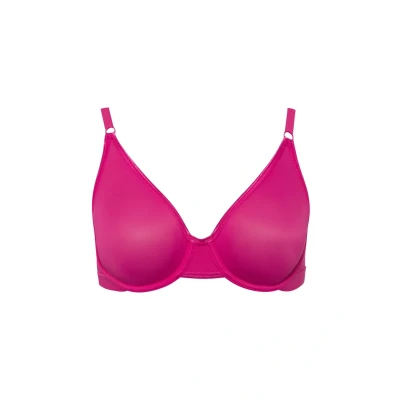 Abbildung von Beedees Microfun Bügel BH, Damen, Größe: 80B, Fuchsia