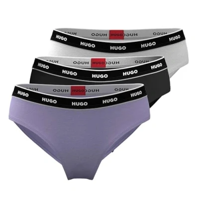 Abbildung von HUGO Women&#039;s Triplet Stripe Brief, Open Miscellaneous979, XL