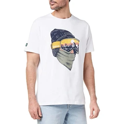 Abbildung von Kimoa Camiseta Brille Blanco T Shirt, weiß, XXL