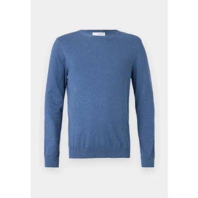 Abbildung von Selected Homme Slhberg CREW NECK Strickpullover oceana, Herren, Größe: XXL, Oceana