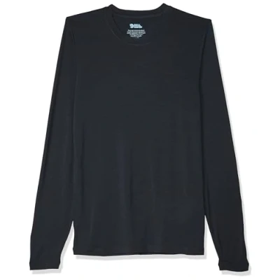 Abbildung von Fjallraven Herren Abisko Wool Ls M Sweatshirt, Dark Navy, XS EU