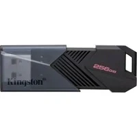 Abbildung von Kingston DataTraveler Exodia Onyx USB Stick 3.2 DTXON/256GB Gen 1 mit schlanker, beweglicher Kappe, schwarz