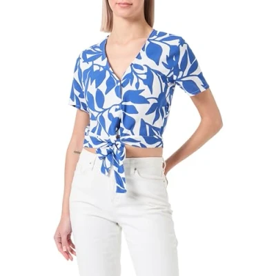 Abbildung von VMEASY JOY S/S TIE SHIRT WVN GA