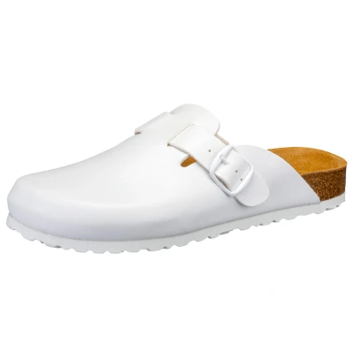 Abbildung von Lico Unisex Bioline Clog Pantoletten, Weiß, 47 EU